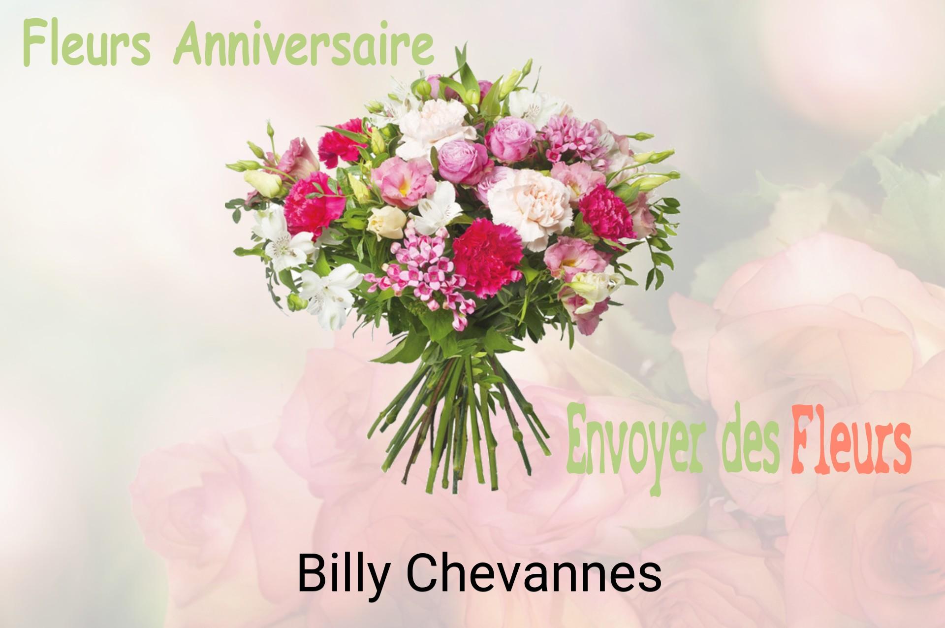 Bouquet de fleurs d’anniversaire livré à Billy-Chevannes