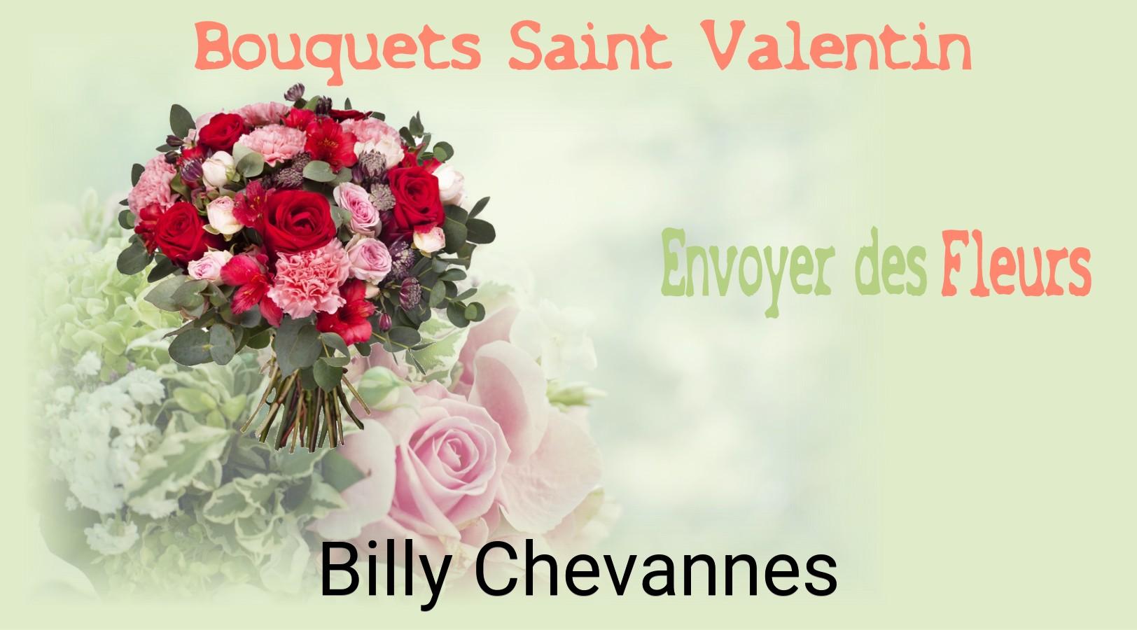 Roses de Saint-Valentin livrées à Billy-Chevannes